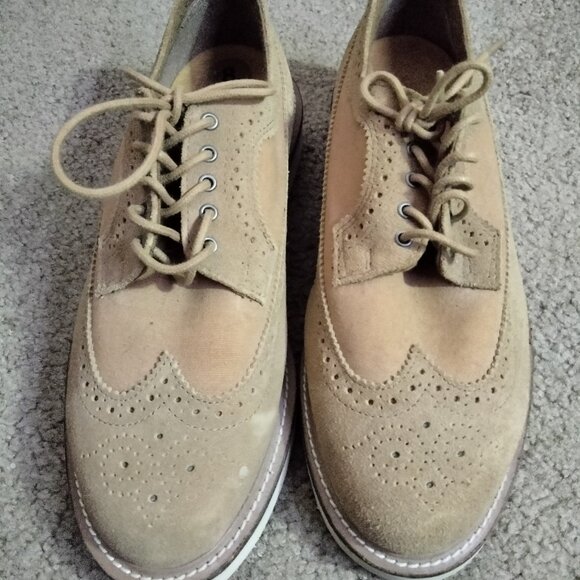 Dr. Martens Tan Suede Brogues (M Size 8) main image 3